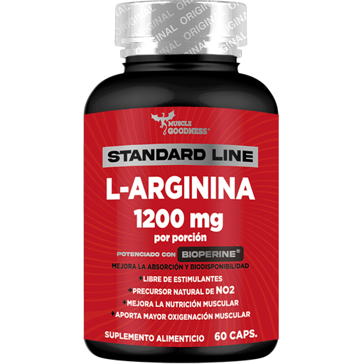 Arginina Standard 60 cápsulas